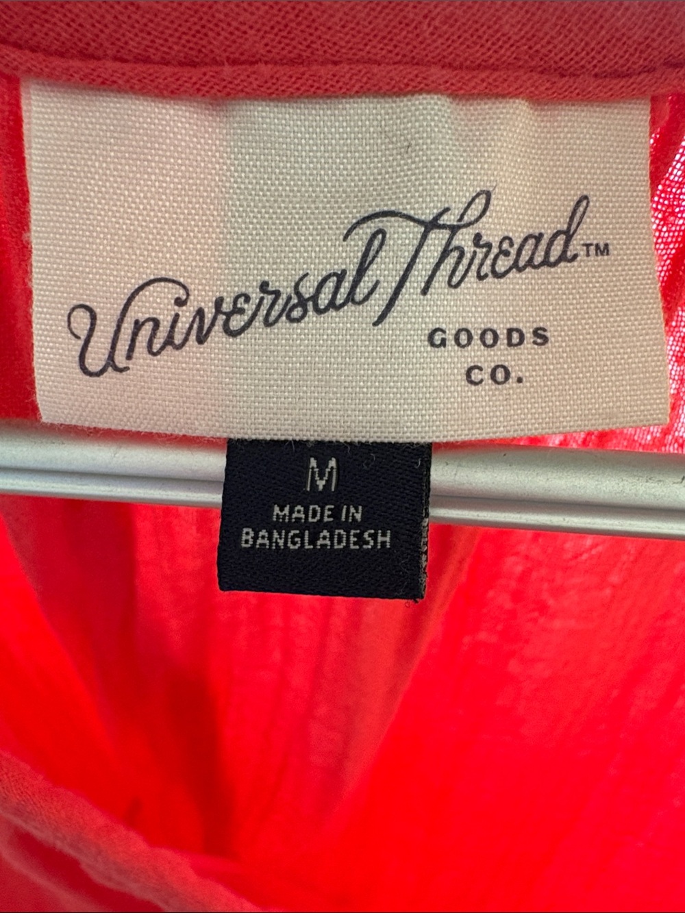 Universal Thread Red Tiered Sleeveless Sundress ~ Like NEW - Picture 3 of 5